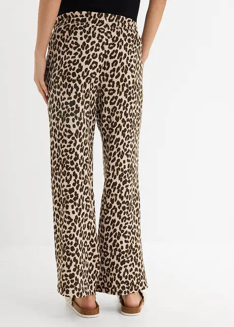 Pantalon de grossesse 2en1 en gaze de coton, bonprix