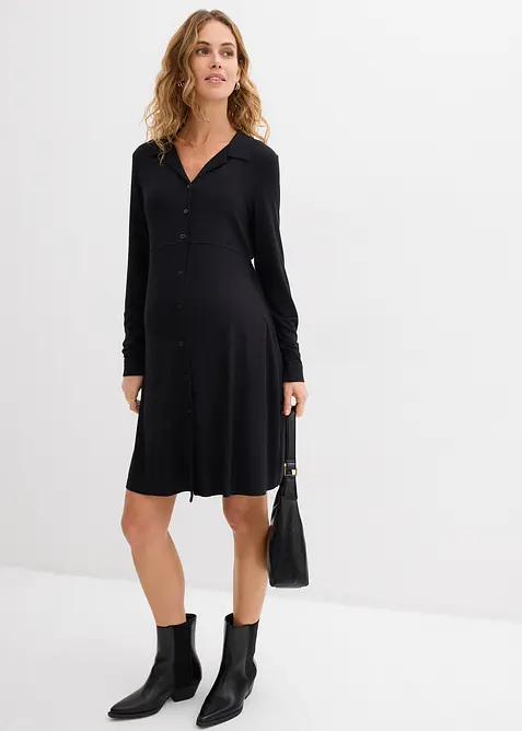 Robe de grossesse et d&rsquo;allaitement en jersey viscose, bonprix