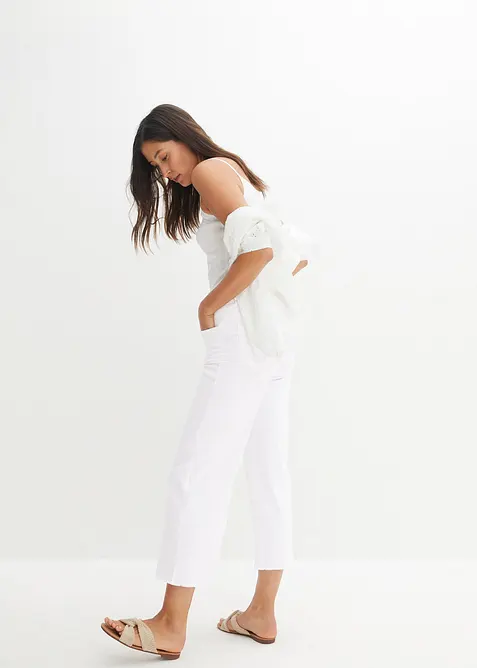 Jean large 7/8 extensible, bonprix