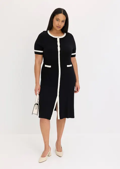 Robe en maille, bonprix