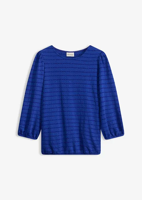 Tunique en jersey textur&eacute;, bonprix