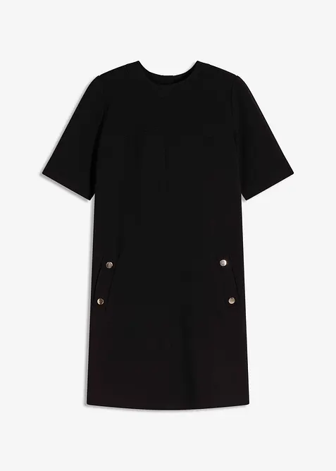 Robe fourreau &eacute;lastiqu&eacute;e, bonprix