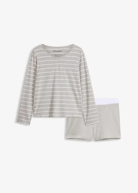 Pyjama &agrave; cycliste court, bonprix