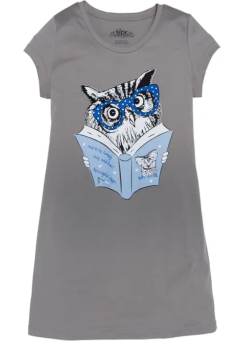 Chemise de nuit courte 100% coton, bonprix