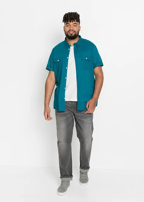 Chemise manches courtes 100% coton, bonprix