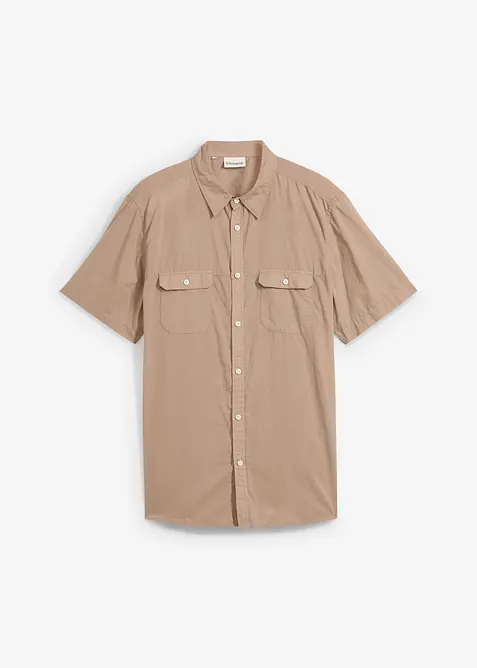 Chemise manches courtes 100% coton, bonprix