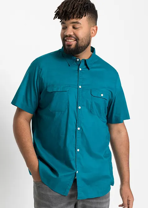 Chemise manches courtes 100% coton, bonprix