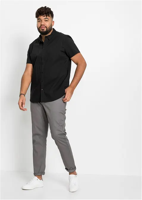 Chemise manches courtes extensible, slim, bonprix