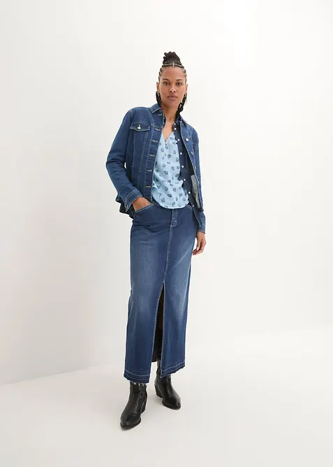 Blouse l&eacute;g&egrave;re et oversize en gaze de coton, bonprix