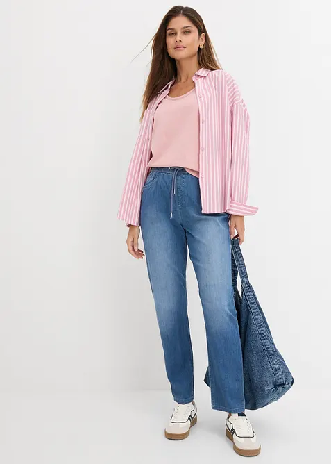 Jeans jogger, coupe droite, bonprix