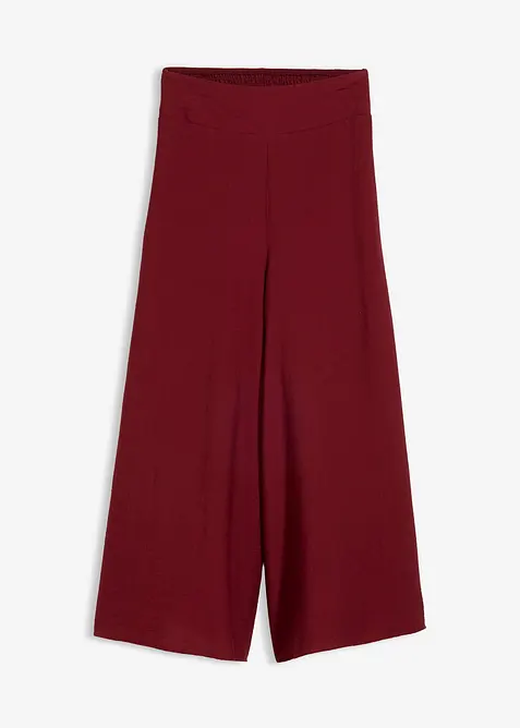 Jupe-culotte en viscose m&eacute;lang&eacute;e, bonprix