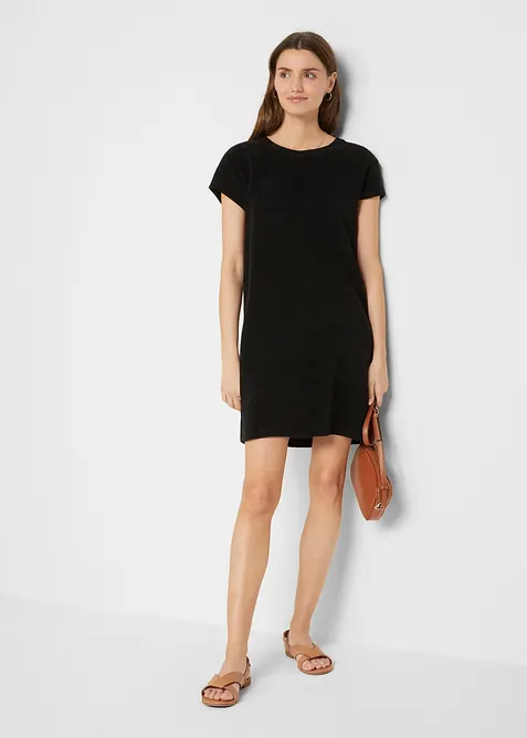 Robe en jersey &eacute;ponge, bonprix