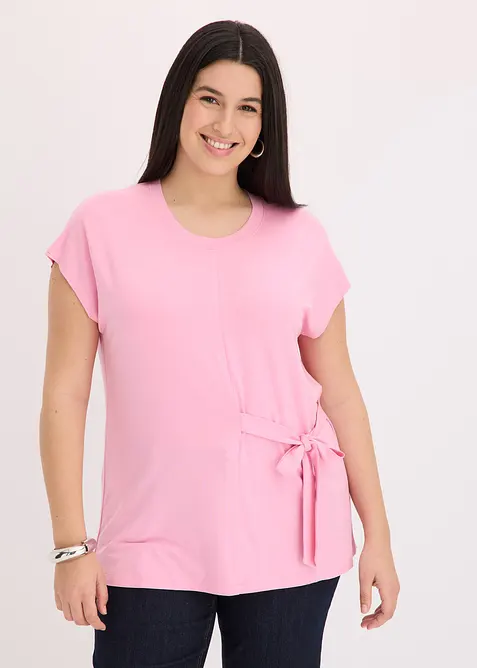 T-shirt doux en viscose extensible, bonprix