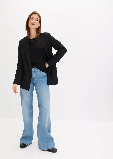 T-shirt &agrave; manches fantaisie, bonprix