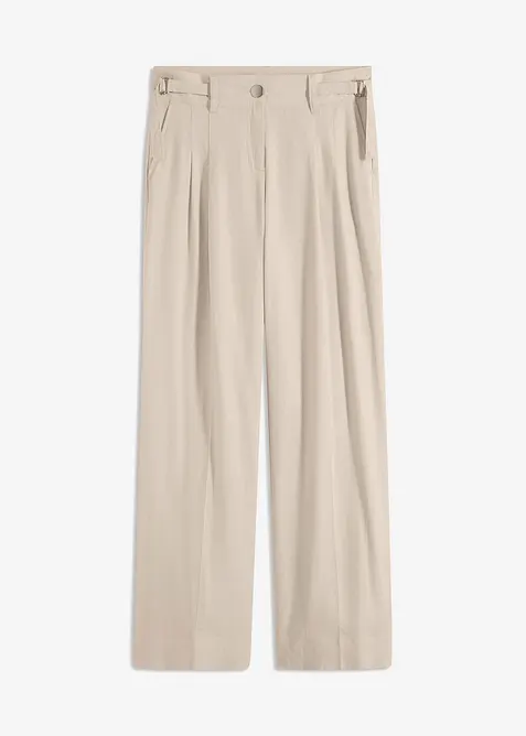 Pantalon palazzo l&eacute;ger, bonprix
