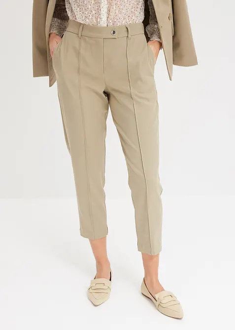 Pantalon &agrave; taille &eacute;lastiqu&eacute;e, bonprix