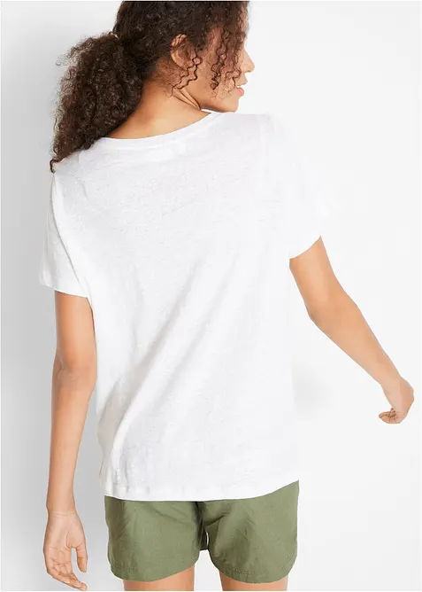 T-shirt 100% lin, bonprix