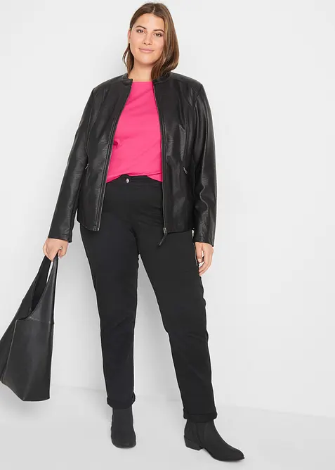 T-shirt manches longues 100% coton, bonprix