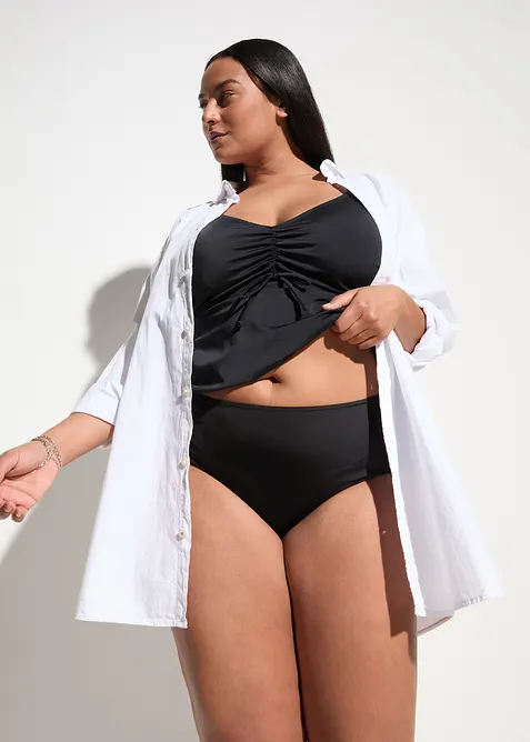 Bas de bikini taille haute, bonprix