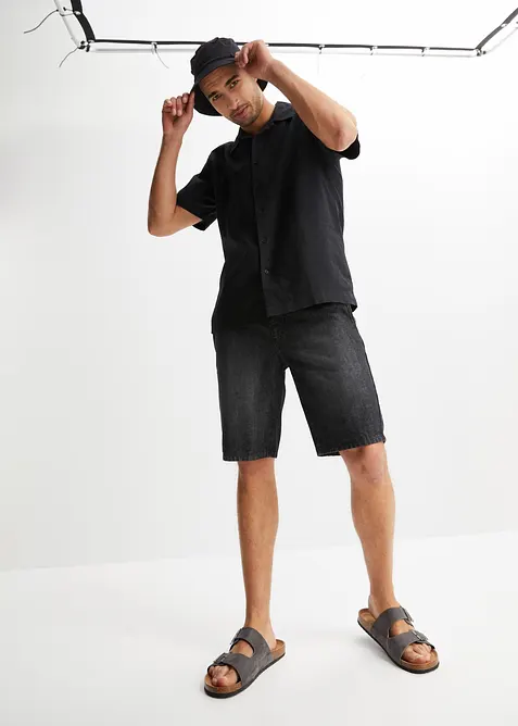 Chemise manches courtes l&eacute;g&egrave;re, ample, bonprix