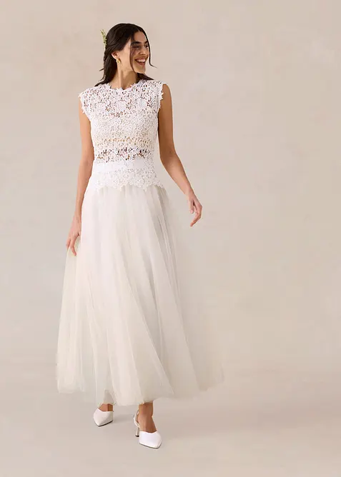 Top en dentelle, bonprix