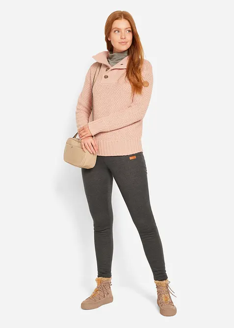 Legging chaud avec doublure peluche, bonprix