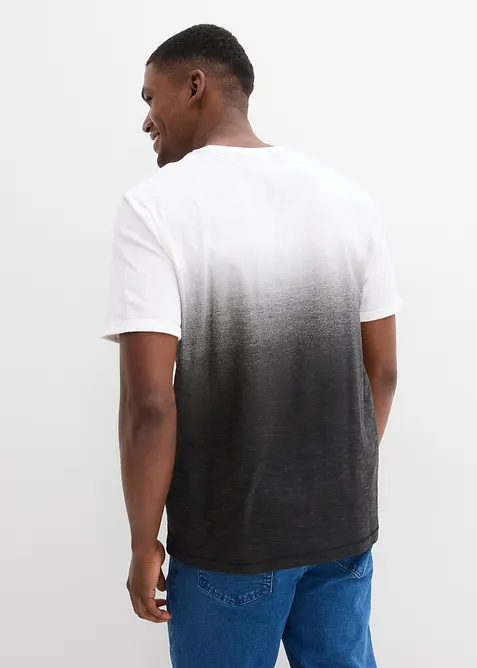 Lot de 2 T-shirts 100% coton, bonprix