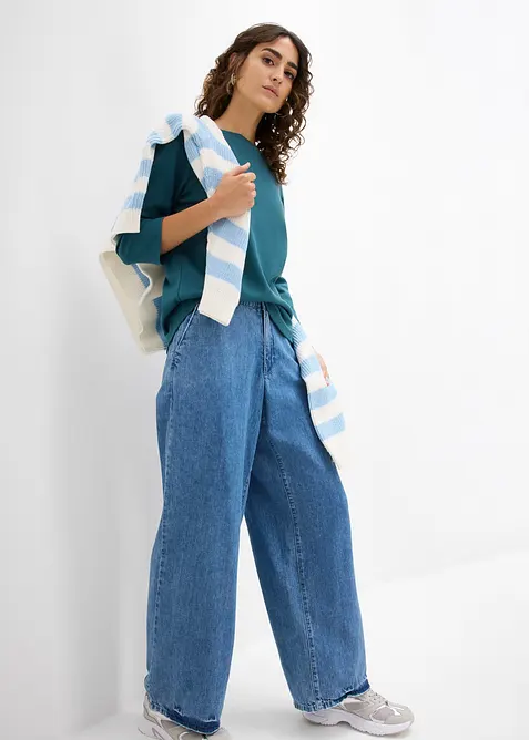 T-shirt &eacute;pais 100% coton, bonprix