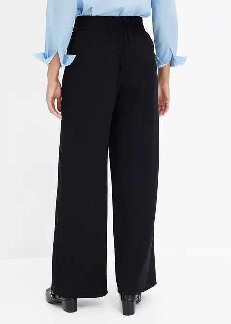 Pantalon en jersey &agrave; patte d&eacute;corative, bonprix