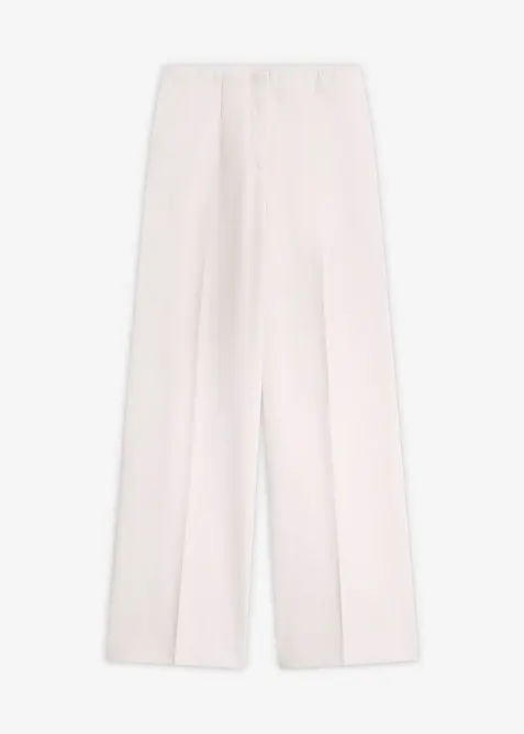 Pantalon large &agrave; pinces, bonprix