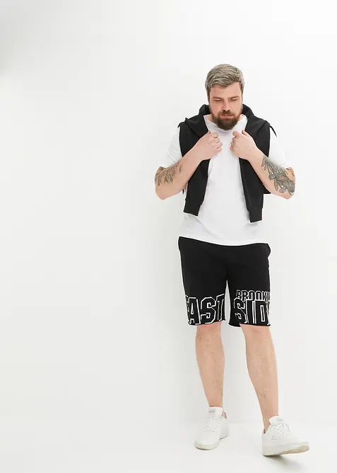 Bermuda sweat 100% coton, bonprix