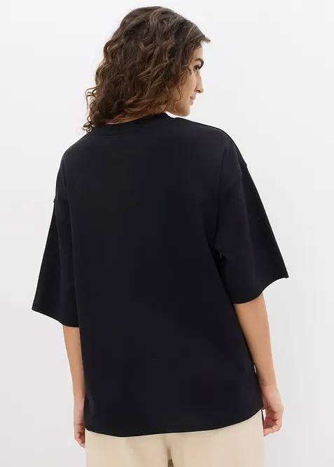 T-shirt &eacute;pais oversize 100% coton, bonprix