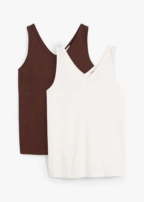 Lot de 2 d&eacute;bardeurs 100% coton, bonprix