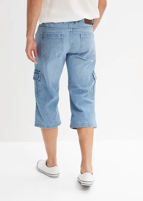 Jean cargo 3/4 regular droit, bonprix