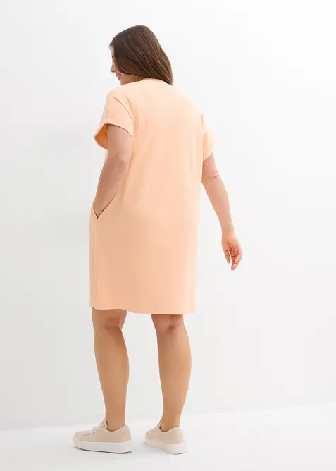 Robe courte en interlock &eacute;pais, bonprix