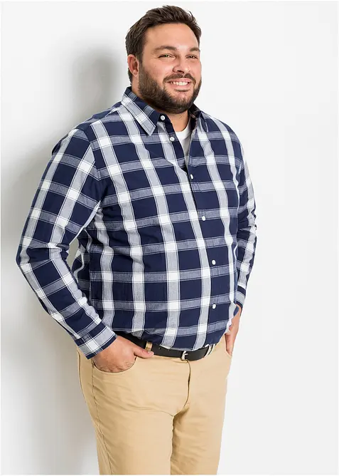 Chemise manches longues 100% coton, bonprix