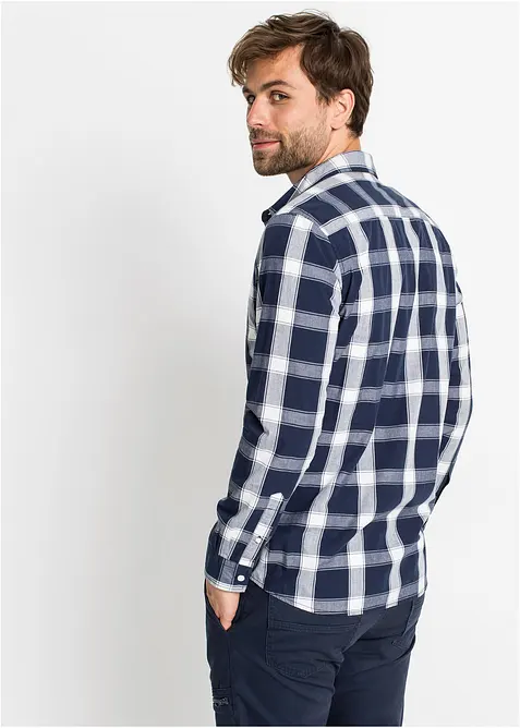 Chemise manches longues 100% coton, bonprix