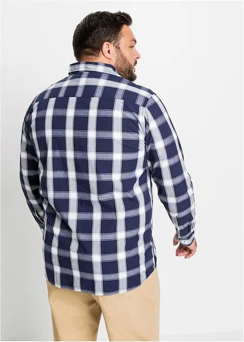 Chemise manches longues 100% coton, bonprix