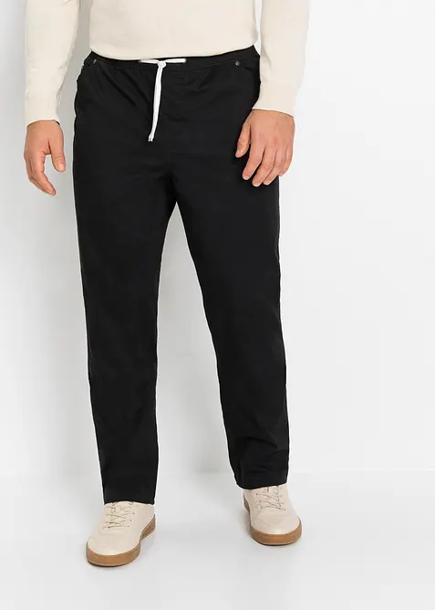 Pantalon jogger droit et extensible, regular, bonprix