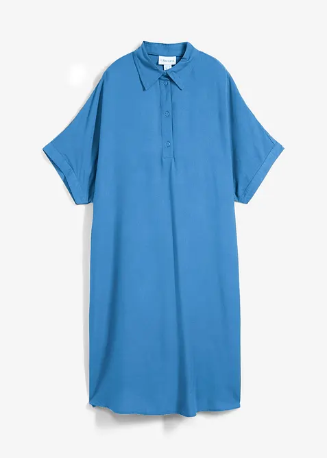 Robe-chemise fluide en viscose fine, bonprix