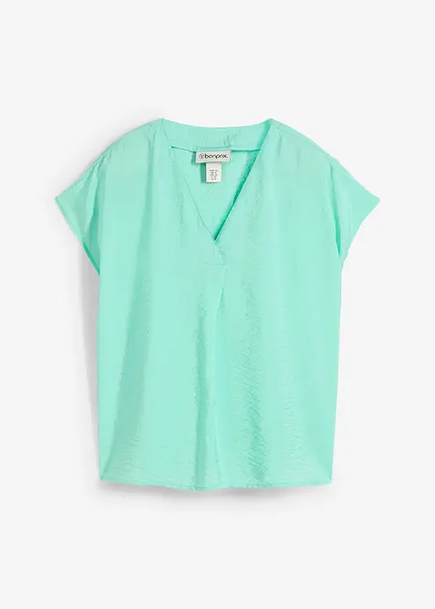Blouse fluide en viscose m&eacute;lang&eacute;e, bonprix