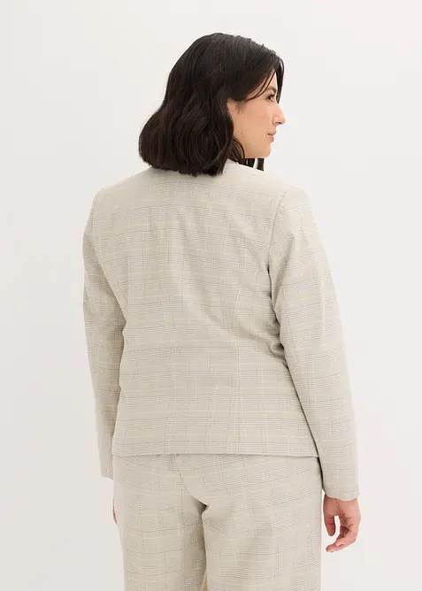 Blazer &agrave; carreaux &eacute;cossais, bonprix