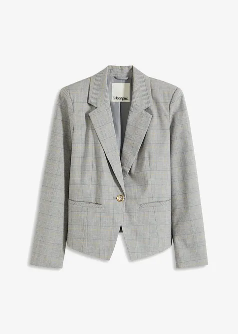 Blazer &agrave; carreaux &eacute;cossais, bonprix