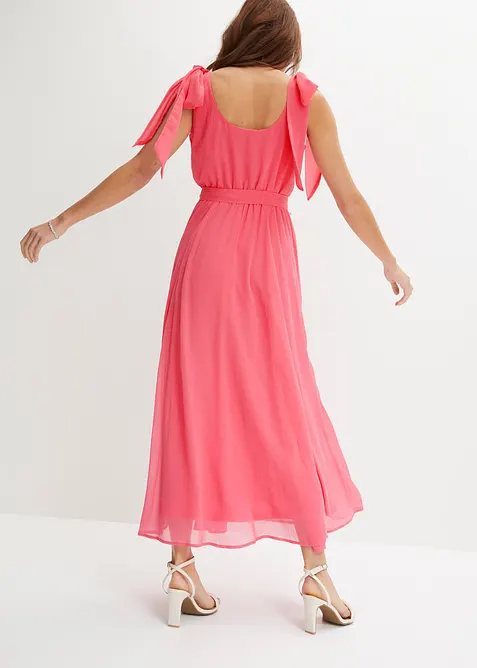 Robe en mousseline nou&eacute;e sur les &eacute;paules, bonprix