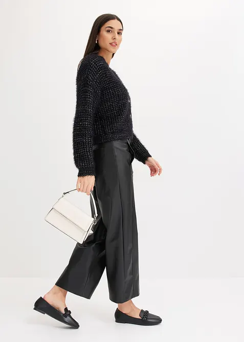 T-shirt &agrave; dentelle, bonprix