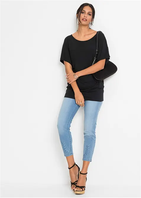 T-shirt en viscose extensible, bonprix