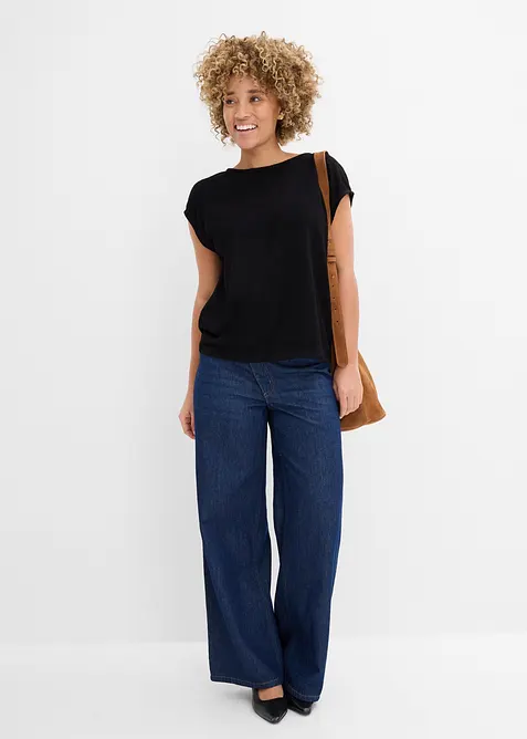 T-shirt oversize aspect maille, bonprix