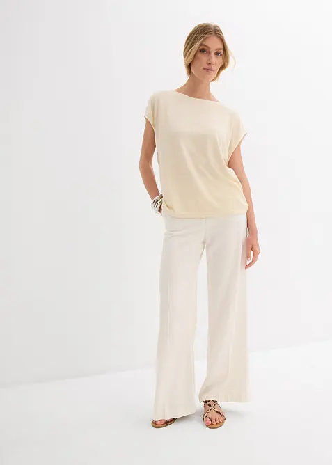 T-shirt oversize aspect maille, bonprix