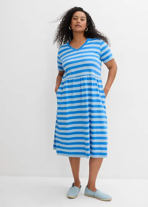 Robe en jersey coton, bonprix