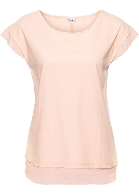 T-shirt boxy en coton, bonprix